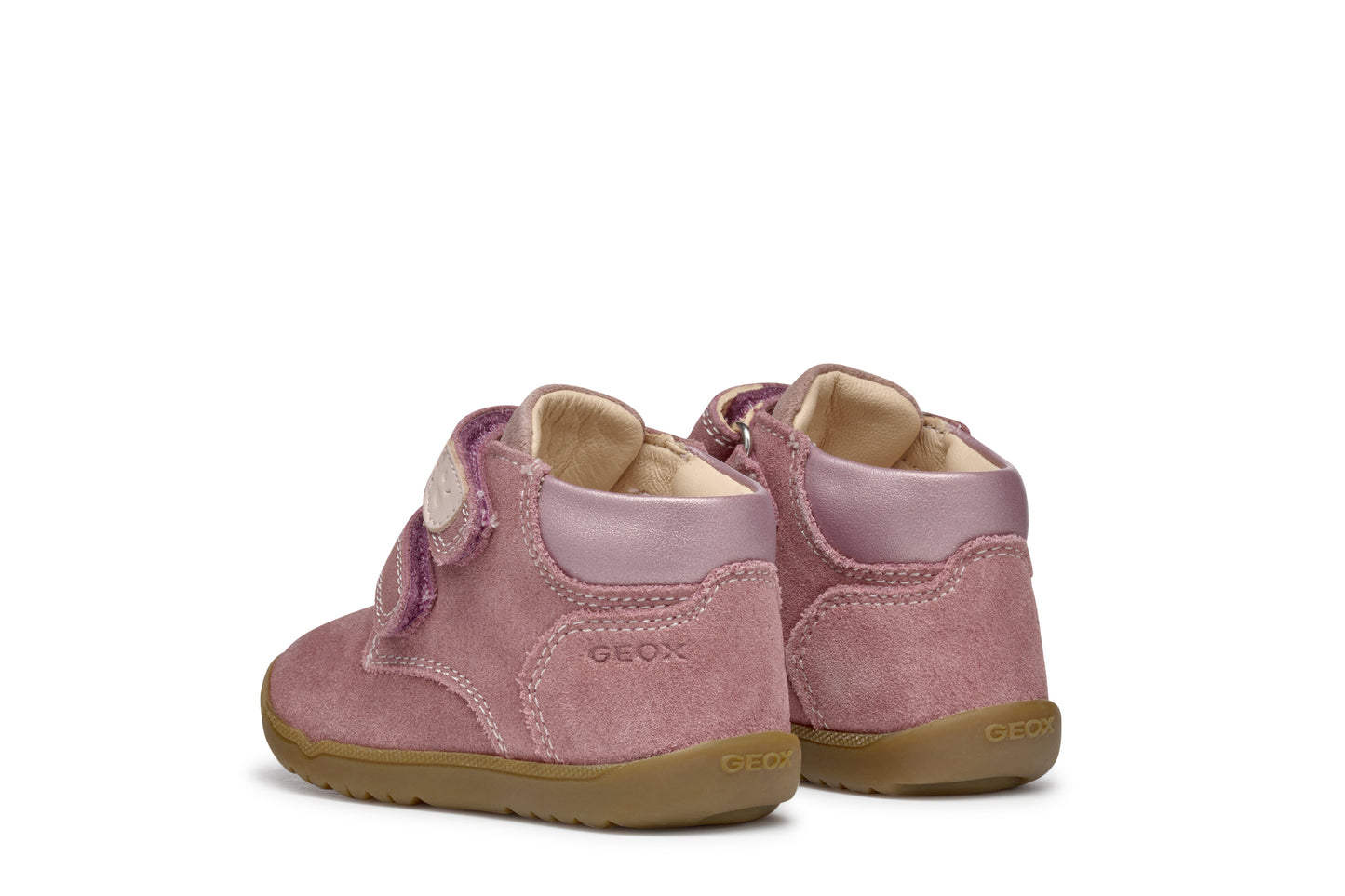 Baby Macchia Rose Smoke Nubuk Girls First Shoe