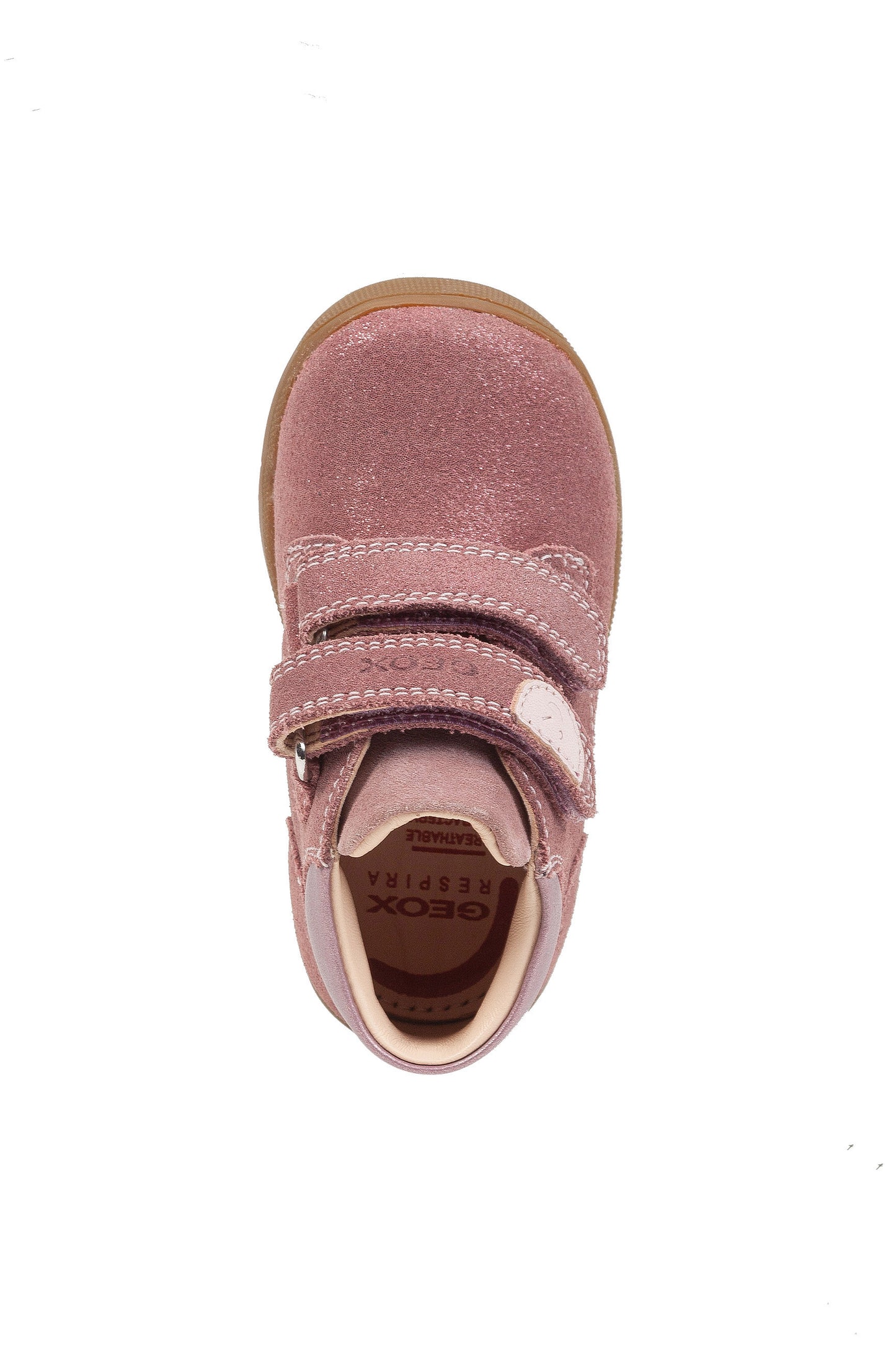 Baby Macchia Rose Smoke Nubuk Girls First Shoe