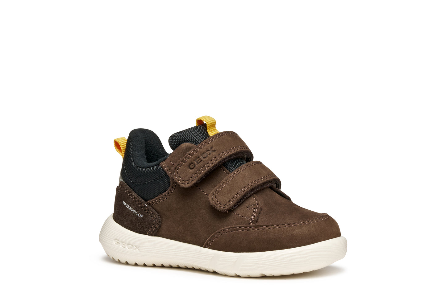 Hyroo Toddler Boys Brown Leather Waterproof Boot