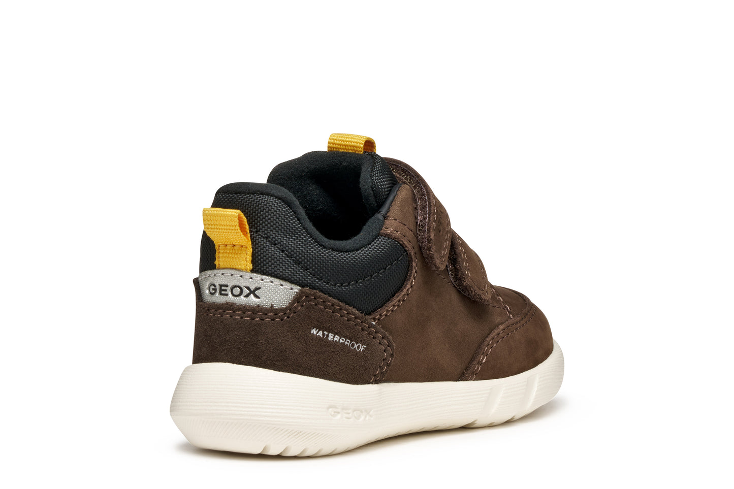 Hyroo Toddler Boys Brown Leather Waterproof Boot