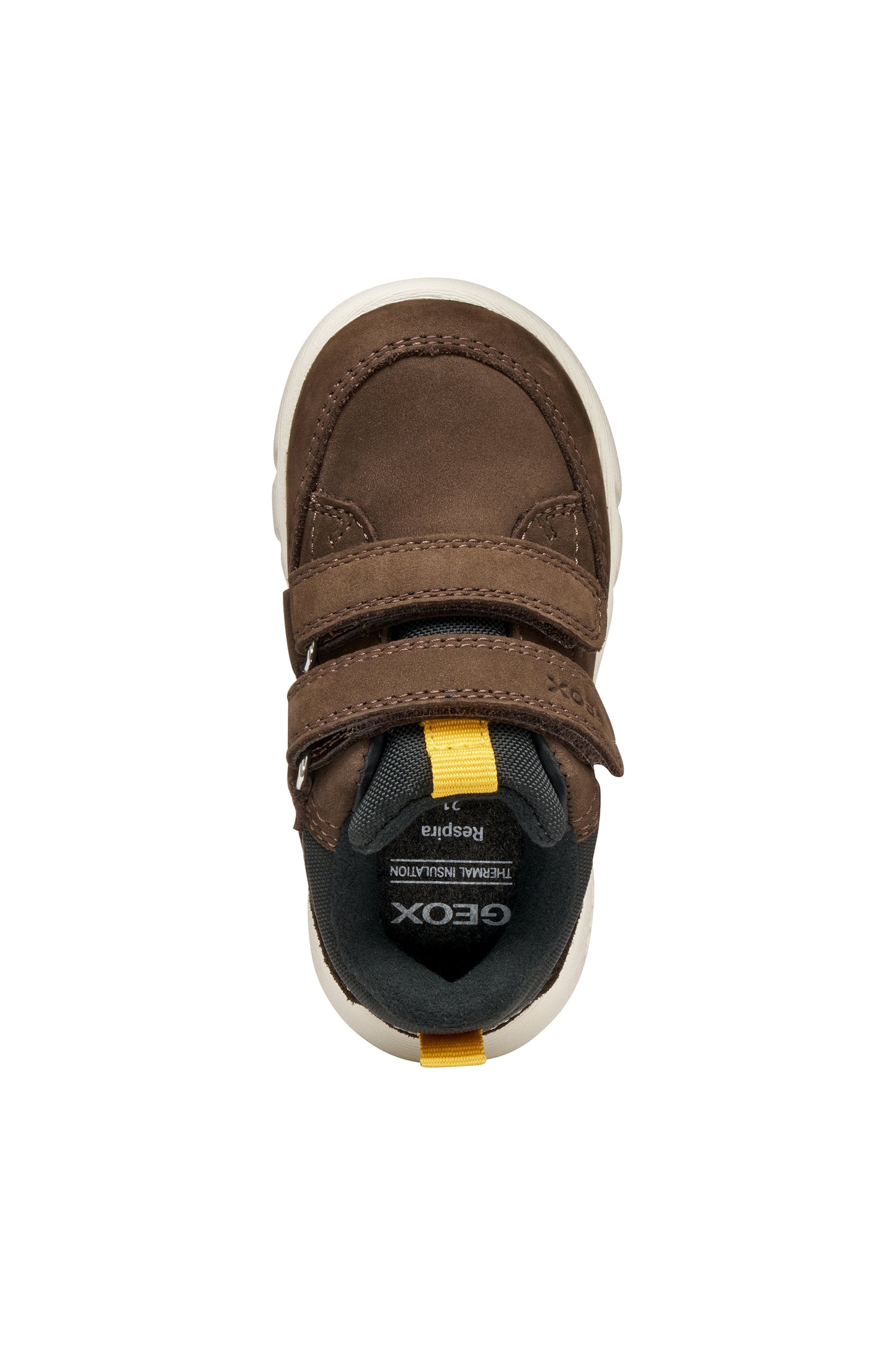 Hyroo Toddler Boys Brown Leather Waterproof Boot
