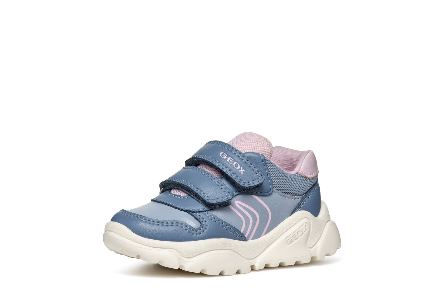 Baby Ciufciuf Girls Low Top Sneaker Pink/Sky Blue