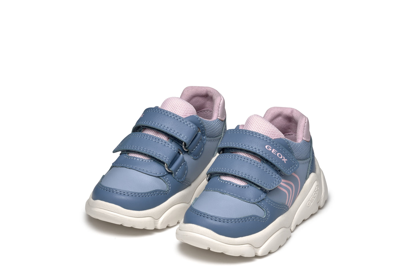 Baby Ciufciuf Girls Low Top Sneaker Pink/Sky Blue