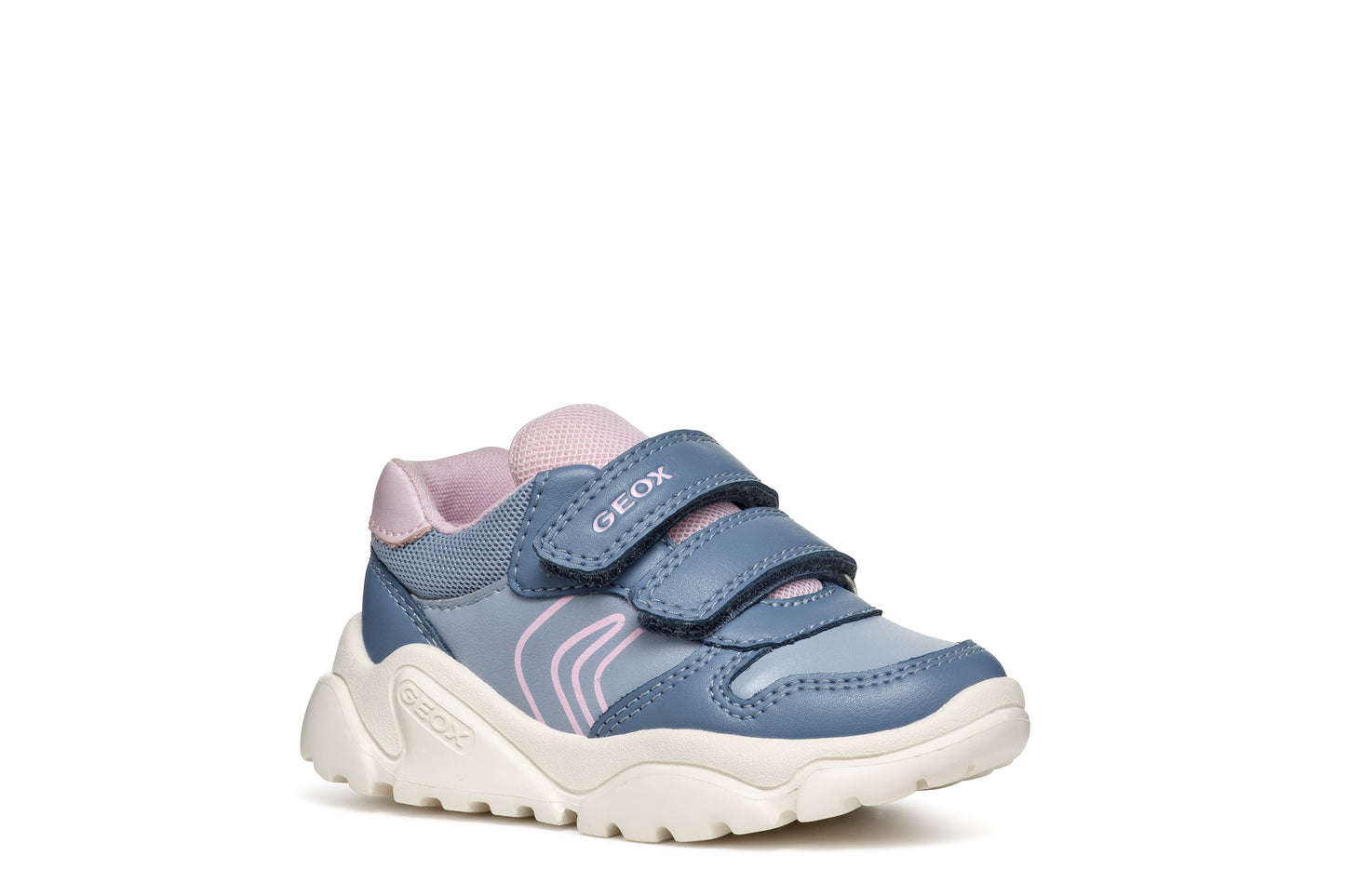 Baby Ciufciuf Girls Low Top Sneaker Pink/Sky Blue