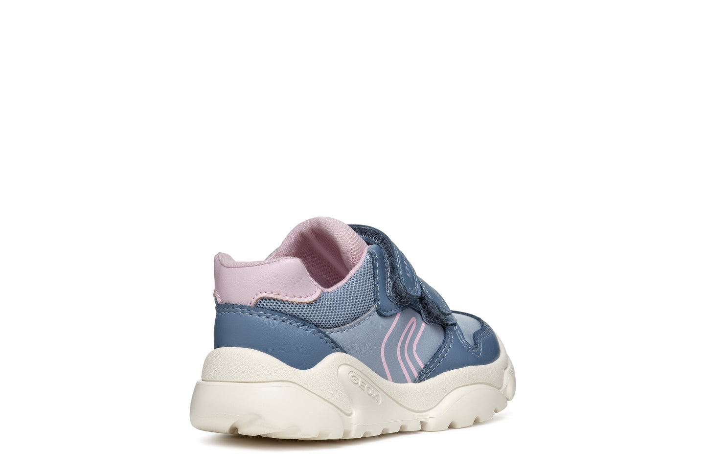 Baby Ciufciuf Girls Low Top Sneaker Pink/Sky Blue