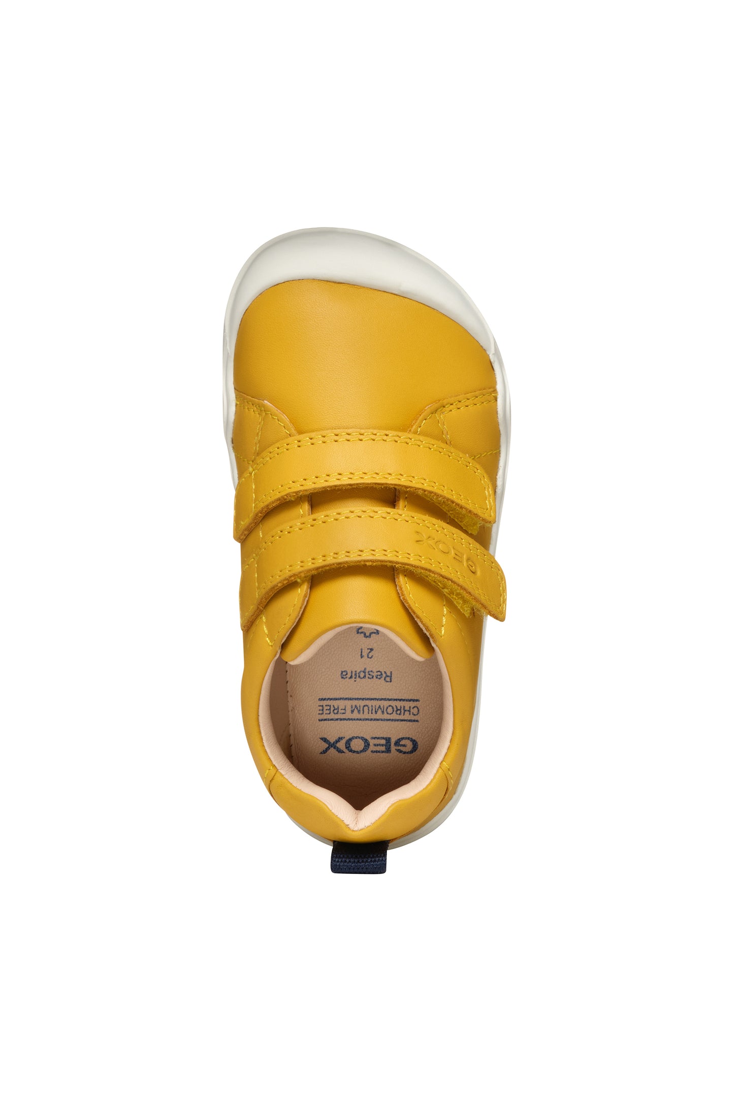 Baby Steppieup Barefoot Ochre Yellow Leather First Shoe