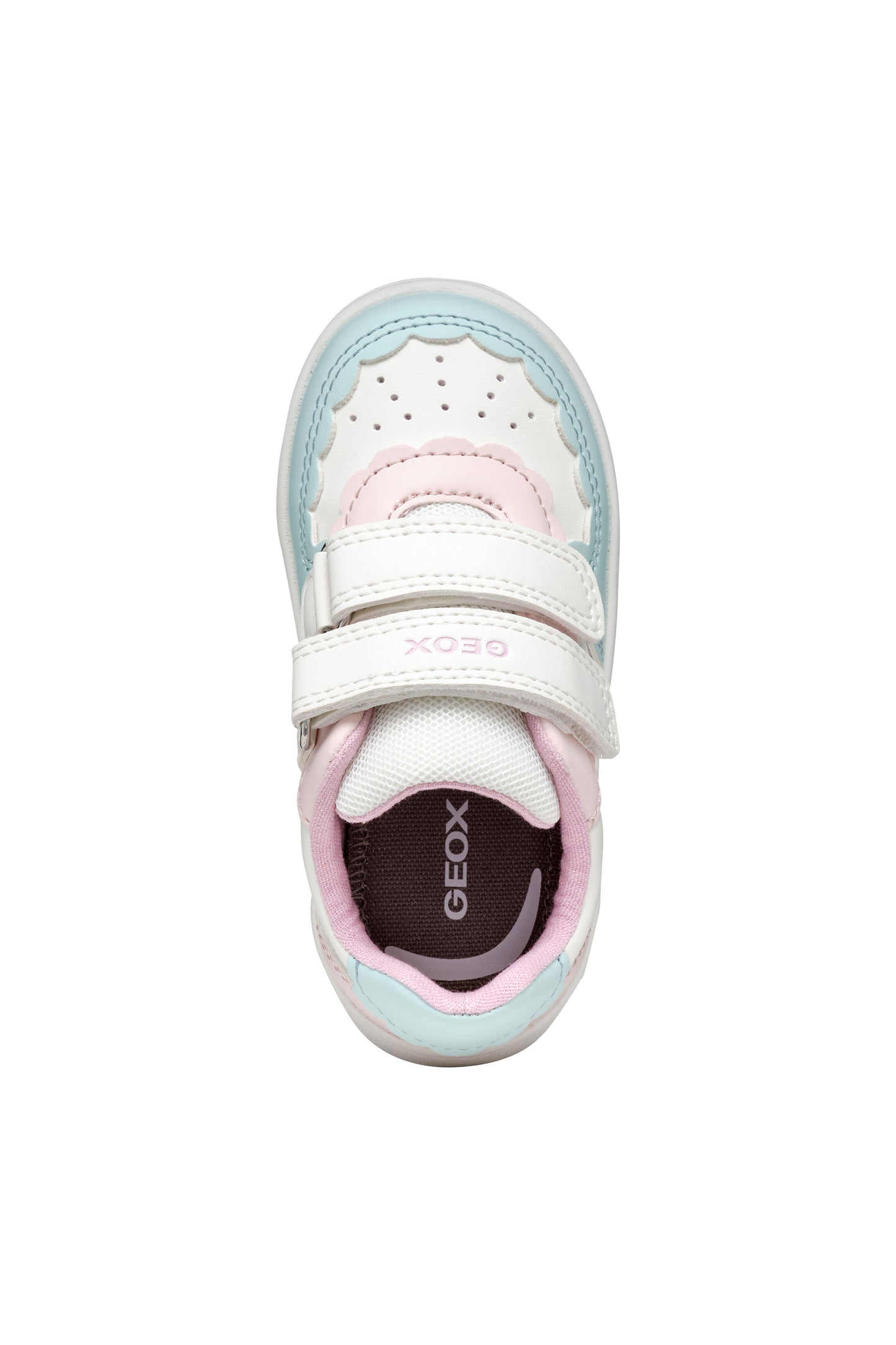 Baby Eclyper Sneaker Style First Shoe White Aqua