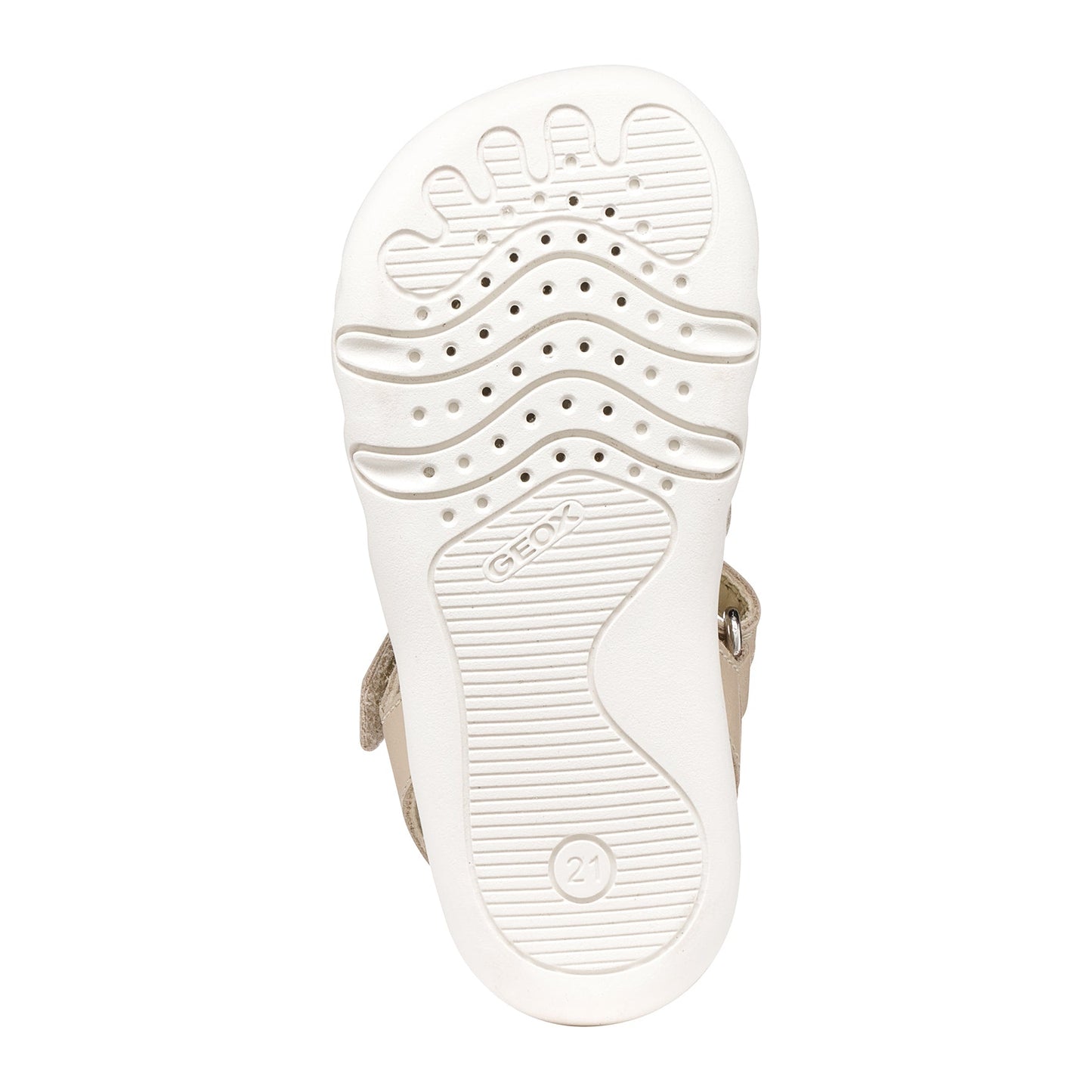 Baby Steppieup Barefoot Beige Leather Sandal