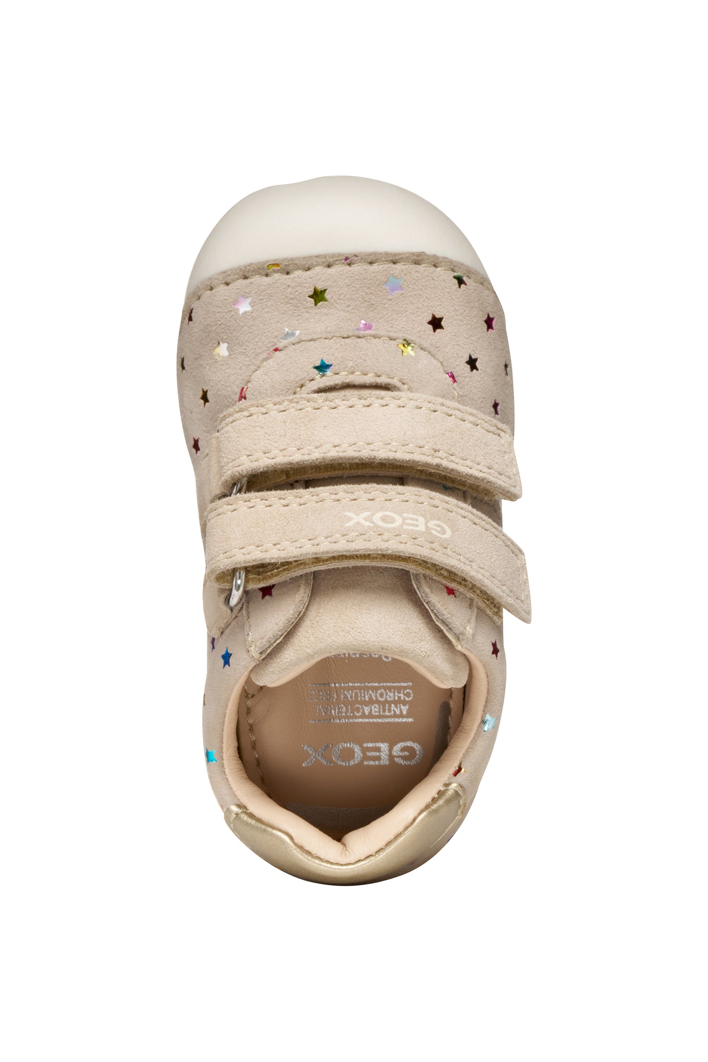 Baby Tutim Girls Beige and Gold Pre Walker