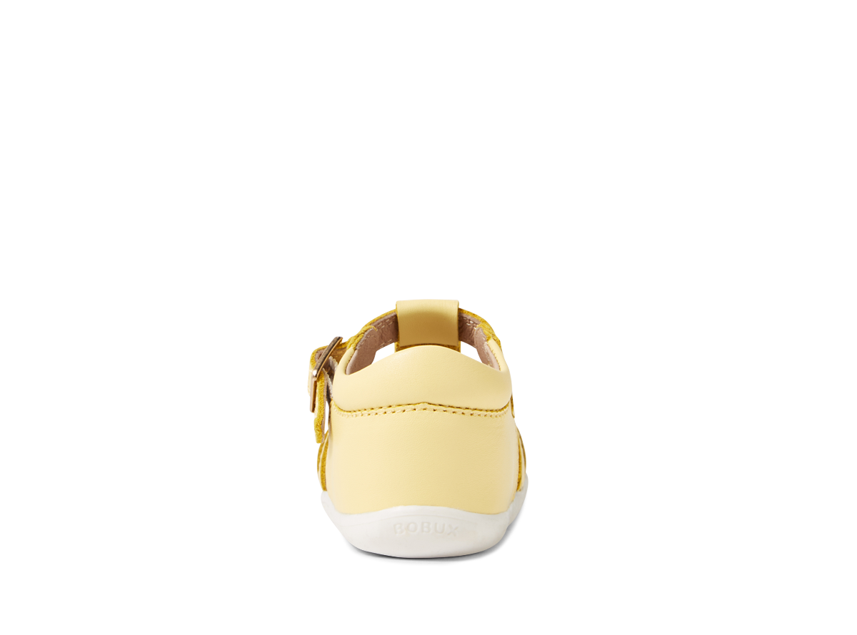 SU Chelsea Banana Yellow Leather Sandal