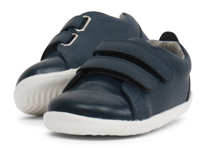 Waterproof Grass Court Shoe in Navy Leather SU