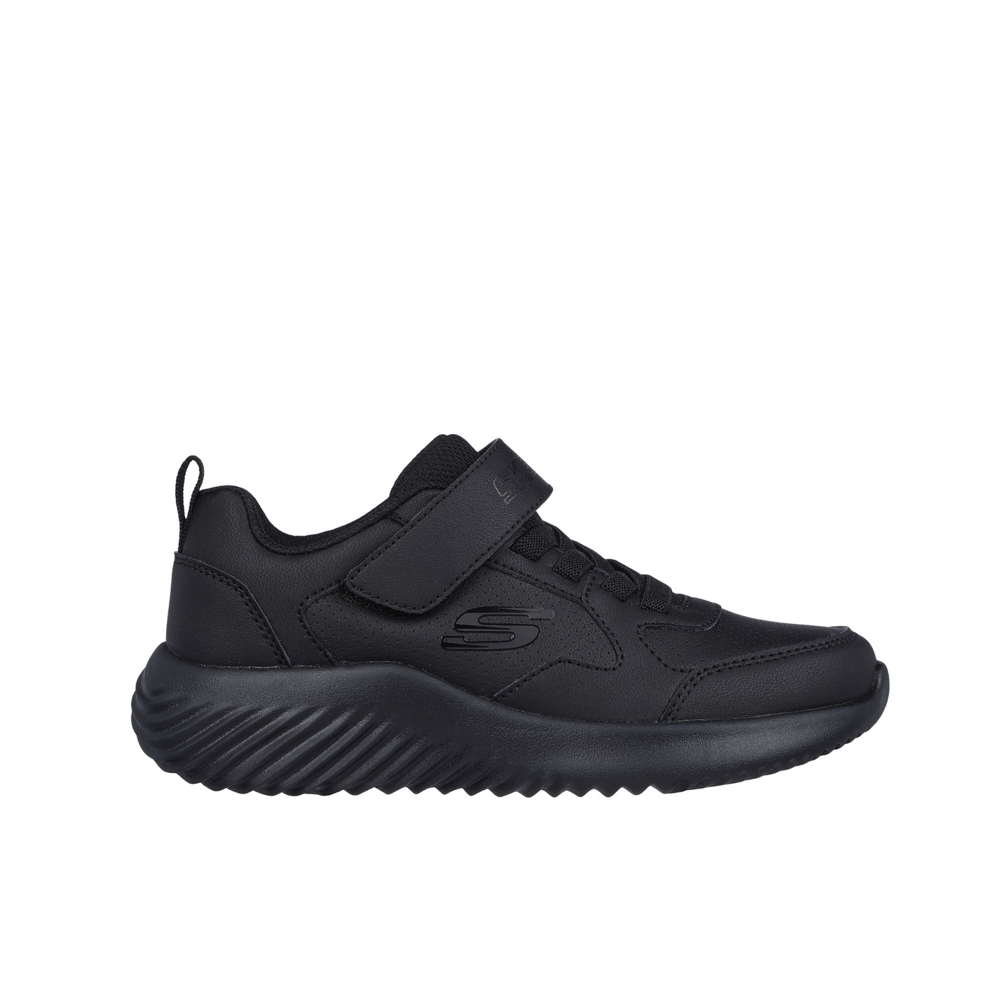 Bounder Power Study Black Rip-tape Trainer