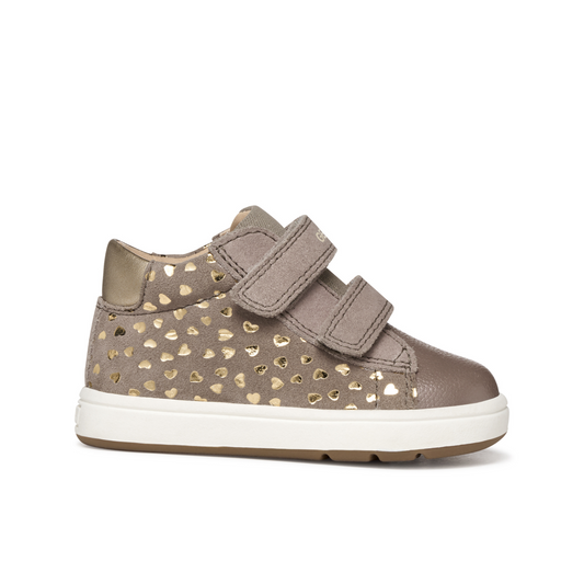 Baby Biglia Girl's Dark Beige Leather Shoe