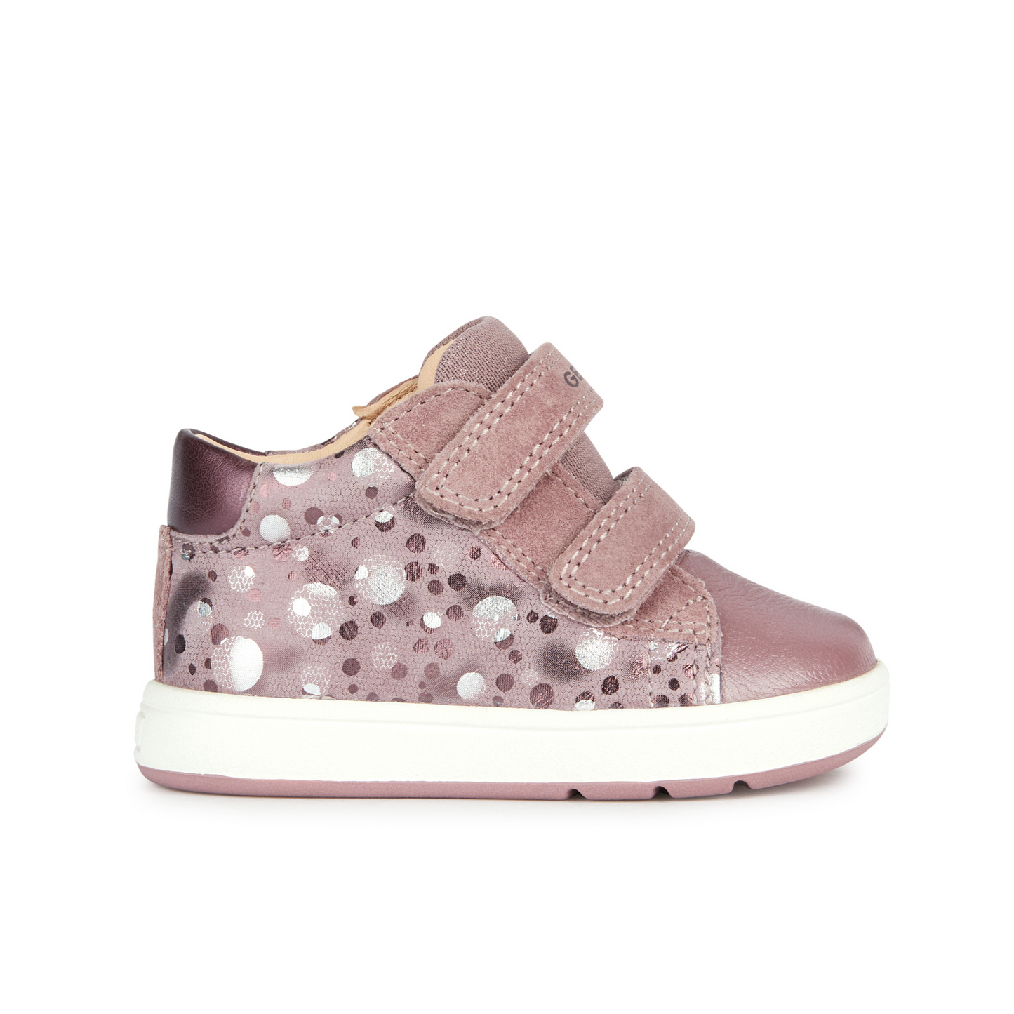 Biglia Baby Girl's Dark Rose/Prune Leather Shoe