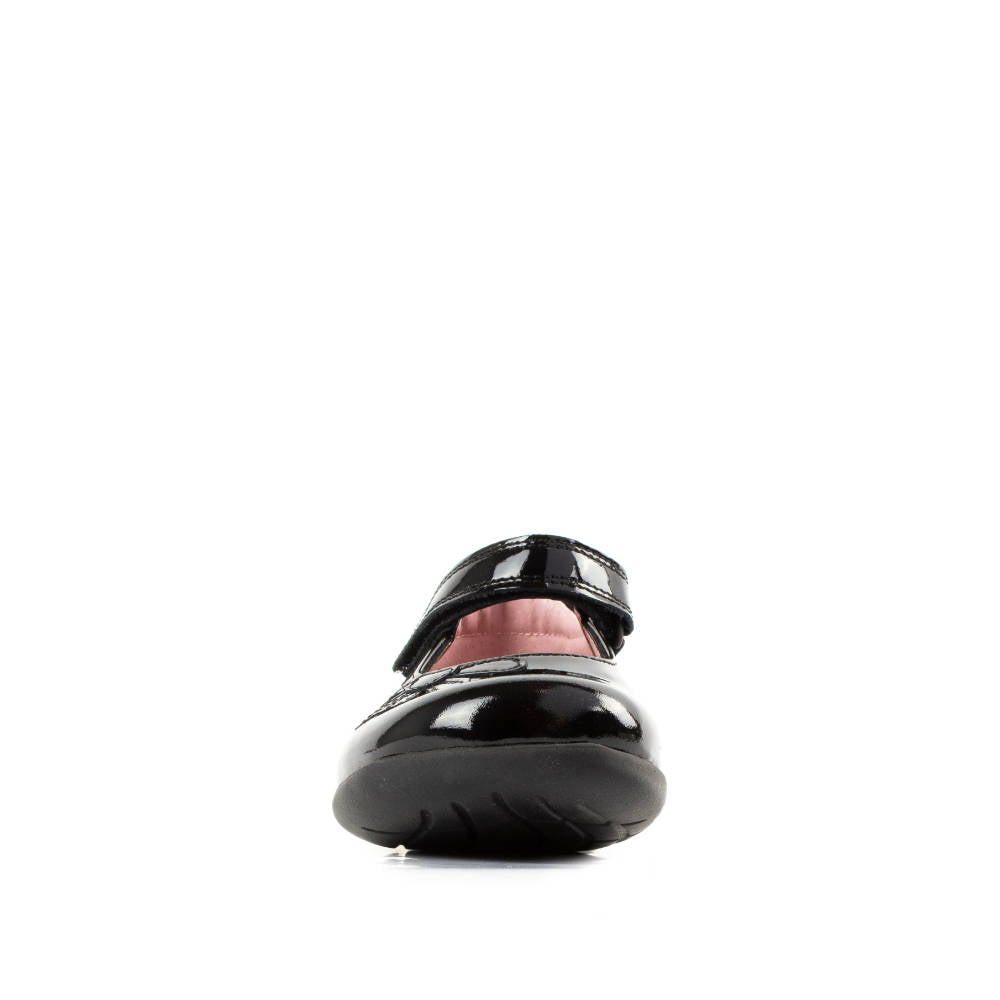 Bonnie Black Patent Leather Mary-Jane Girls School Shoe