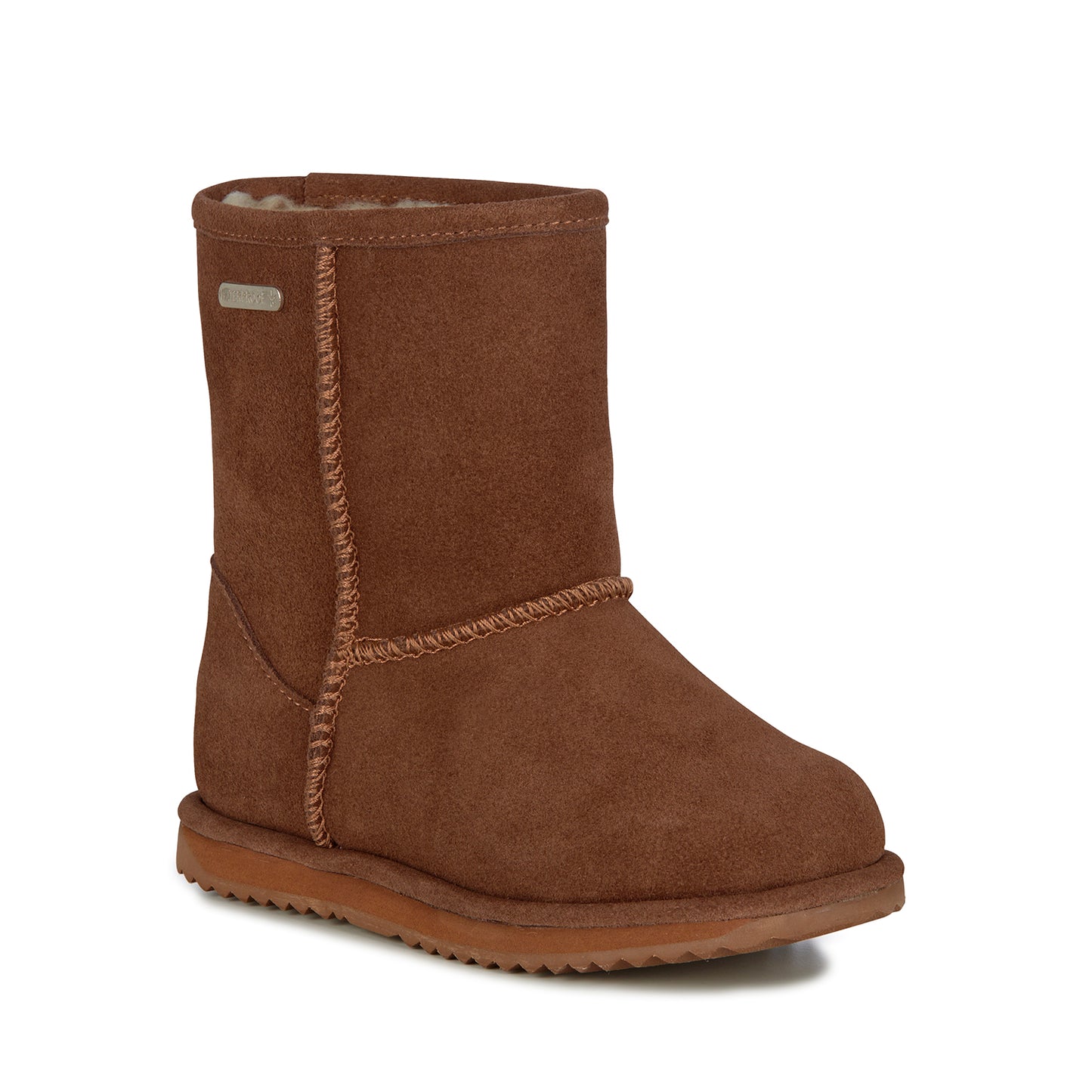 Brumby Lo Oak Brown Waterproof Merino Sheepskin Boots