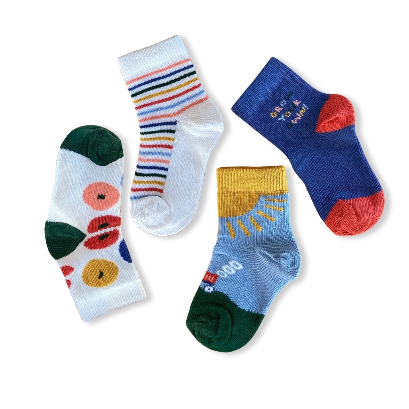 4pk Baby Cotton Grow Your Own Socks