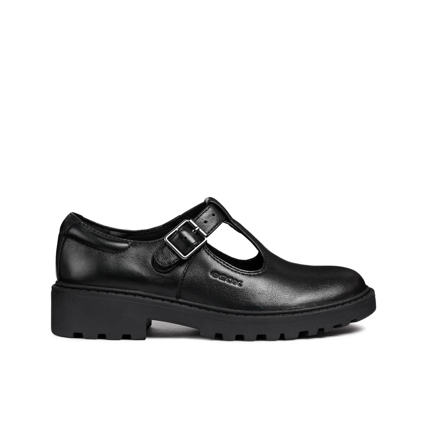 Casey T-Bar Girl's School Shoe