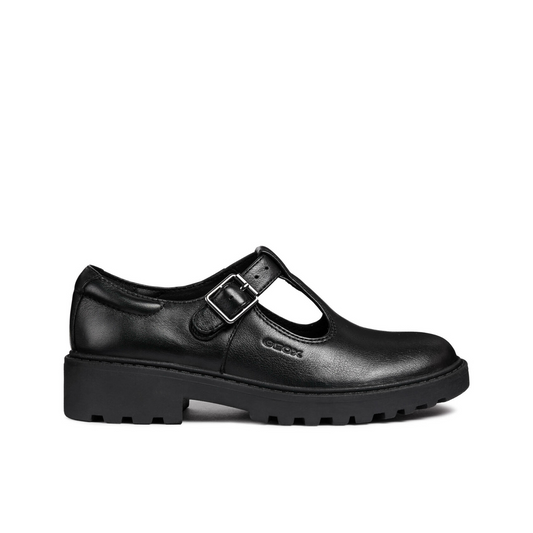 Casey T-Bar Girl's School Shoe