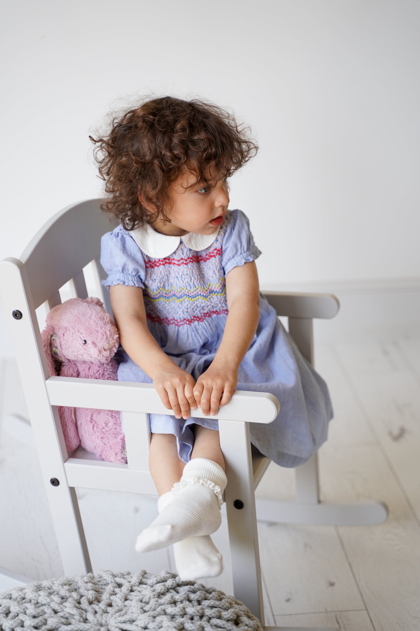 Frilly Pearl White Non Slip Stay On Socks