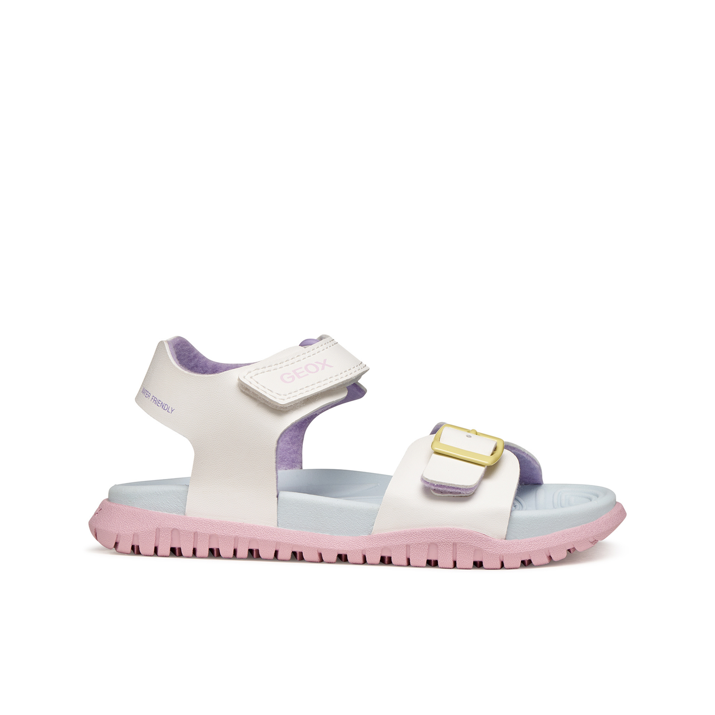 Junior Fusbetto Water Safe White Multicolour Sandal