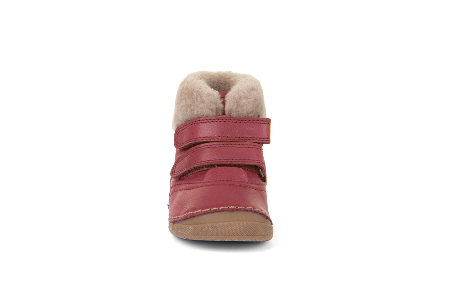Paix Bordeaux Winter Furry First Walking Boot