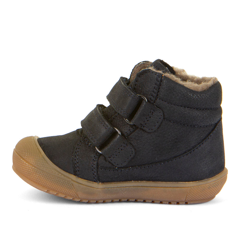 Ollie Wool Tex Waterproof Warm Lined Navy Leather First Walking Boot