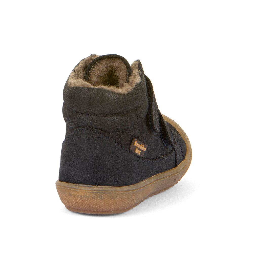 Ollie Wool Tex Waterproof Warm Lined Navy Leather First Walking Boot