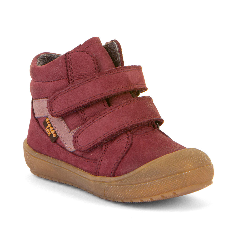 Ollie Tex Bordeaux Red Nubuk Leather Waterproof First Walking Boot