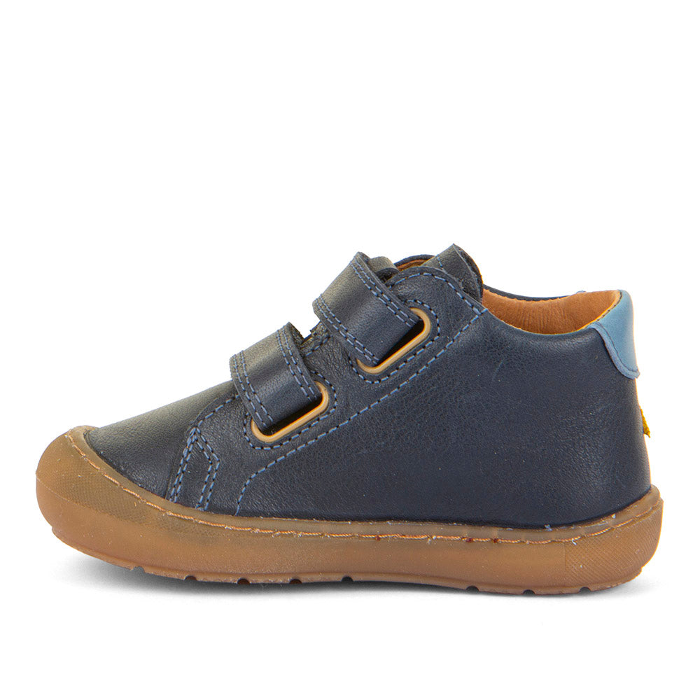 Ollie Blue Star Leather First Walking Shoe