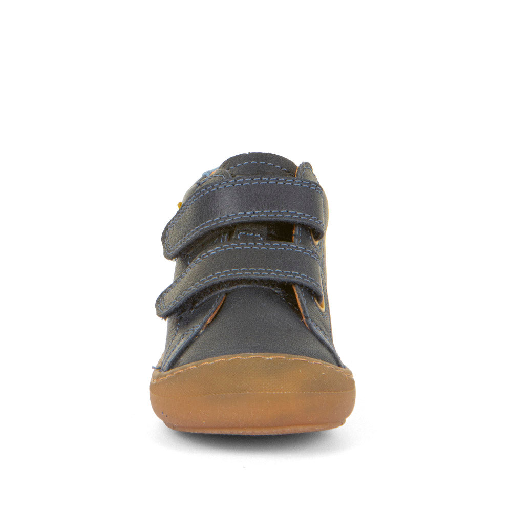 Ollie Blue Star Leather First Walking Shoe