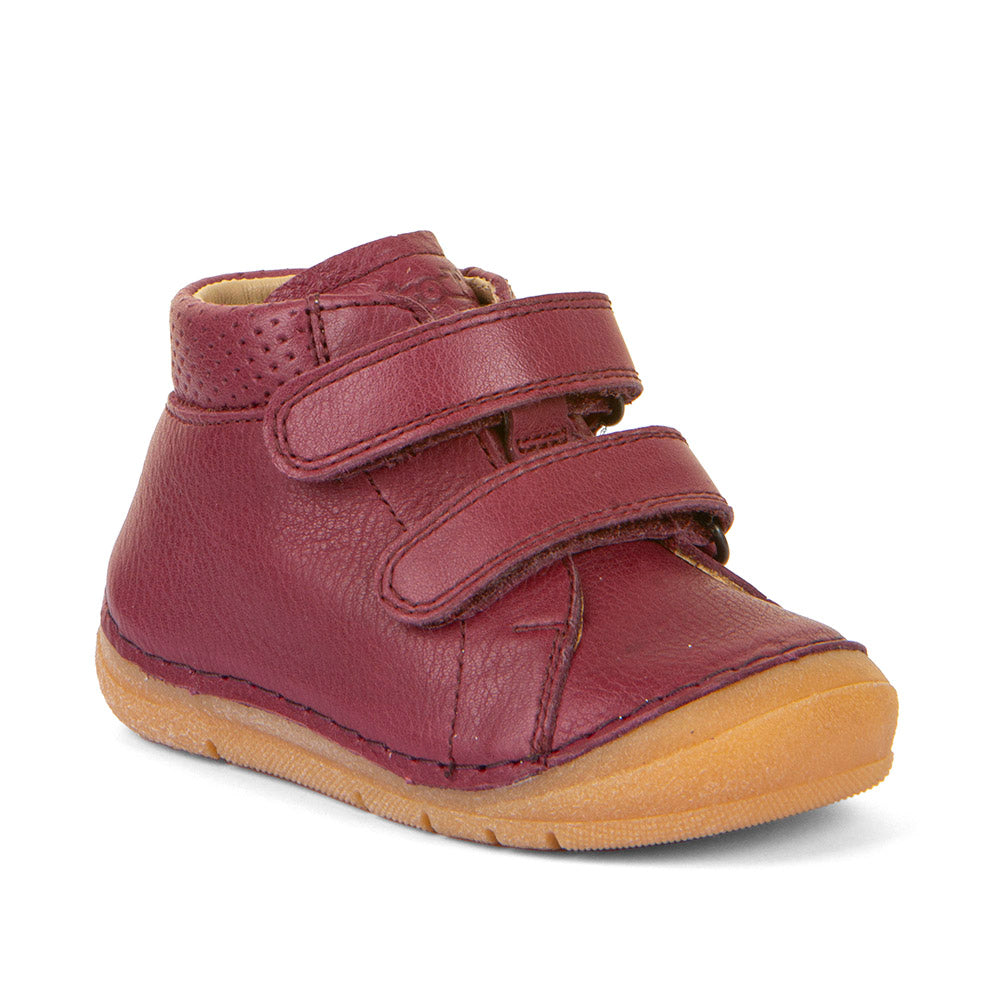 Paix Up Bordeaux Leather First Walking Boot