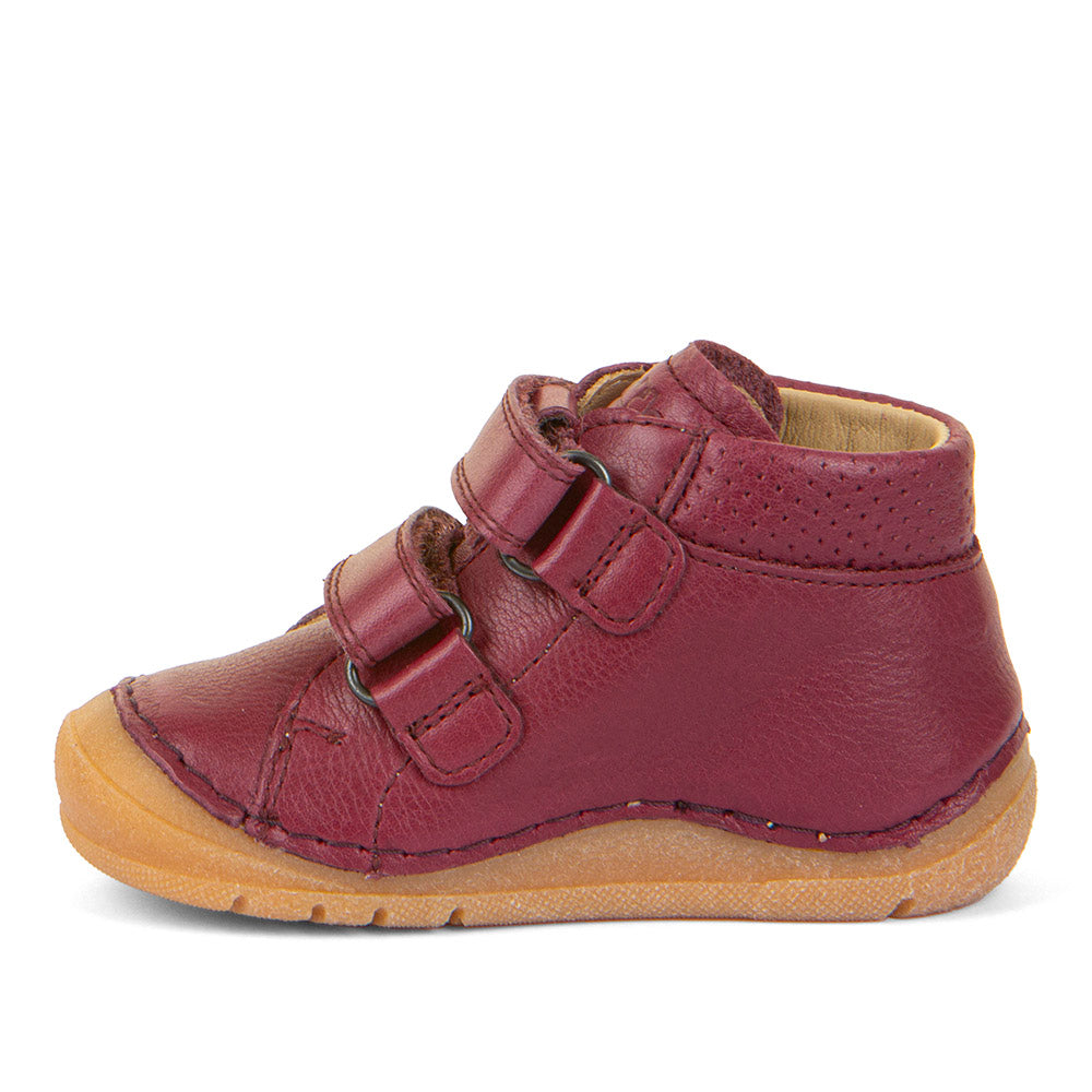 Paix Up Bordeaux Leather First Walking Boot
