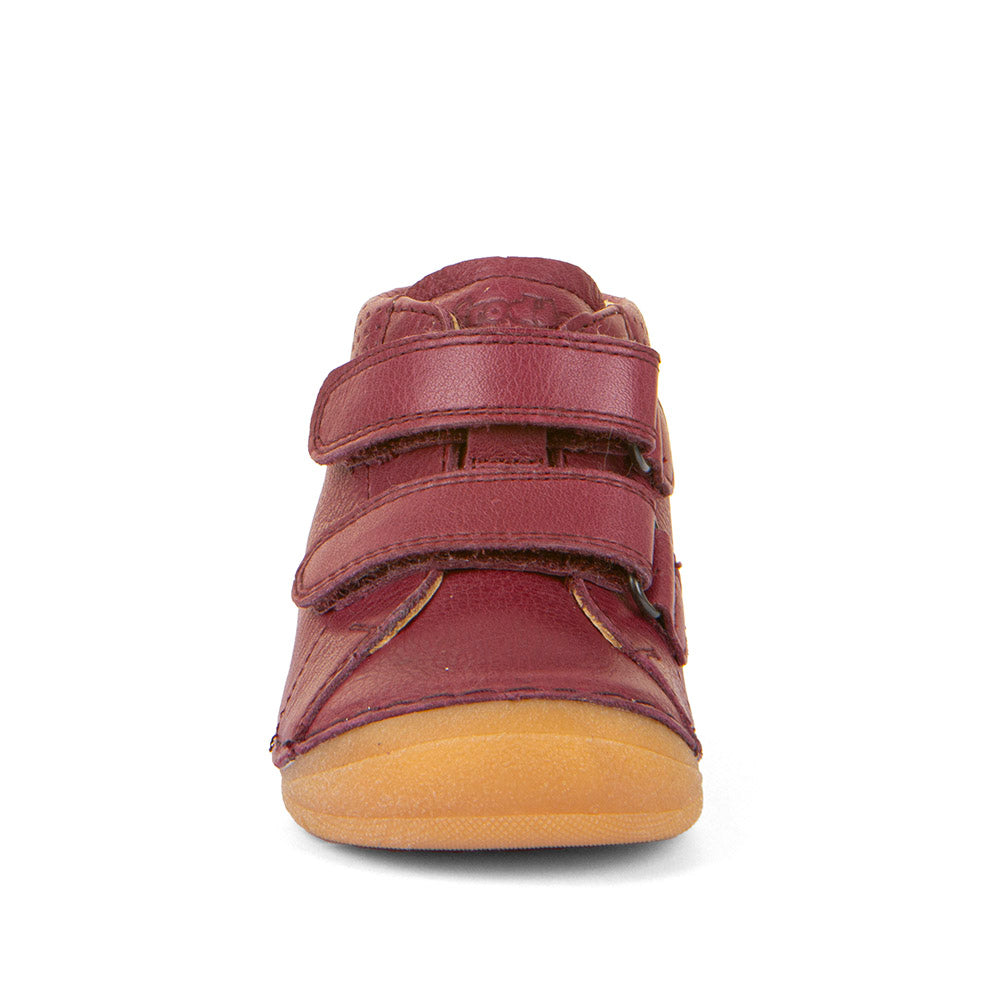 Paix Up Bordeaux Leather First Walking Boot