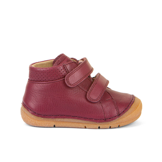 Paix Up Bordeaux Leather First Walking Boot