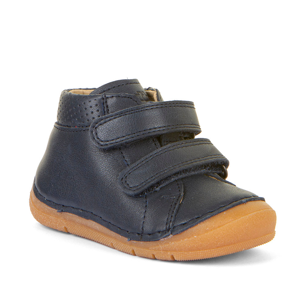 Paix Up Dark Blue Leather First Walking Boot