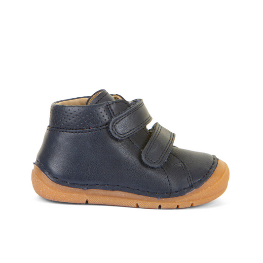 Paix Up Dark Blue Leather First Walking Boot