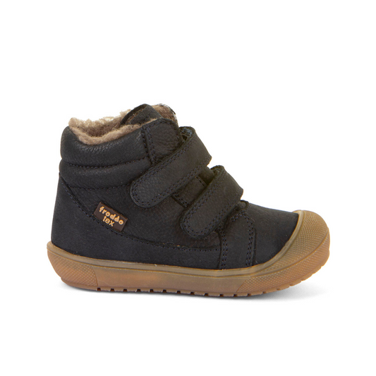 Ollie Wool Tex Waterproof Warm Lined Navy Leather First Walking Boot