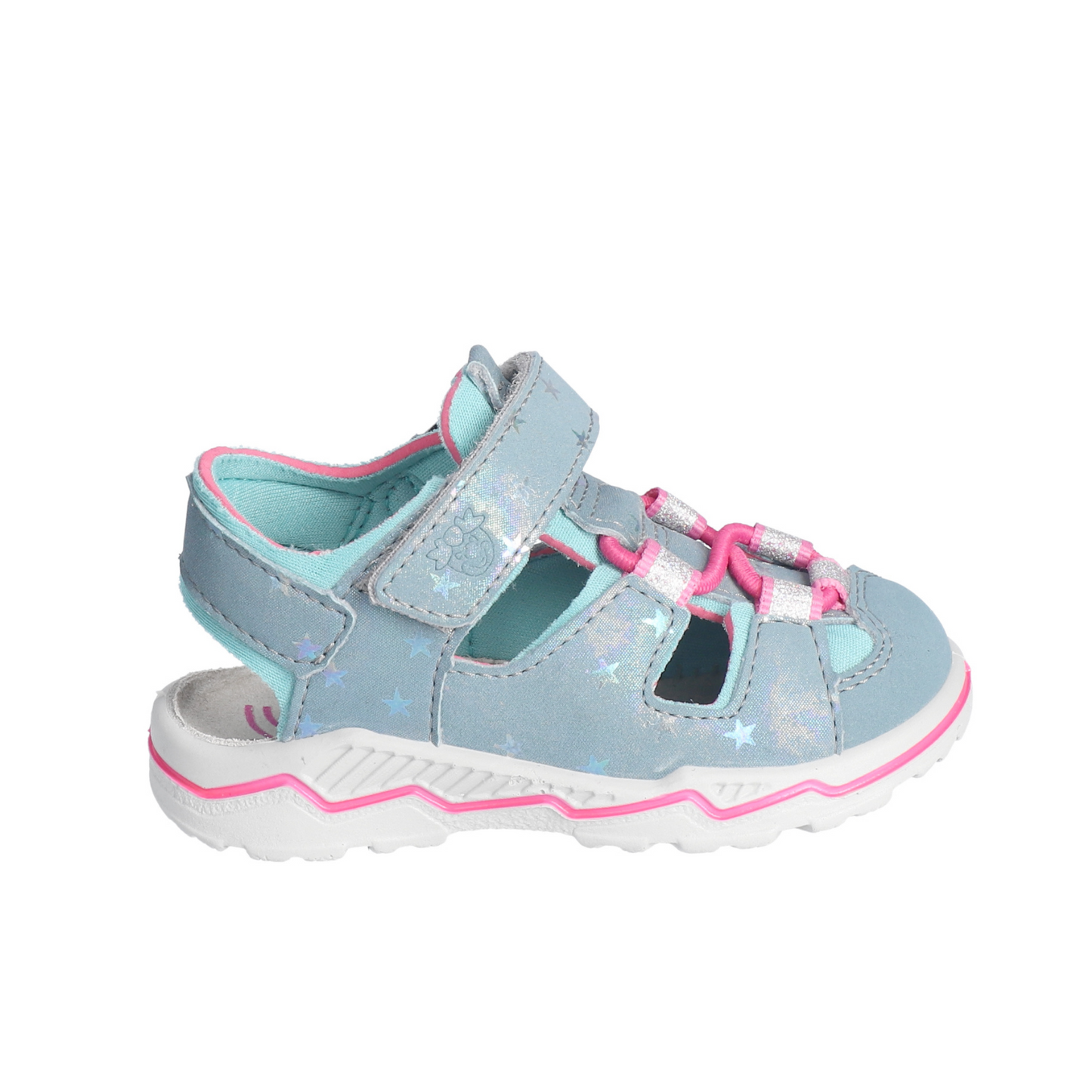 Gery Watersafe Girls Sandal in Frozen Blue