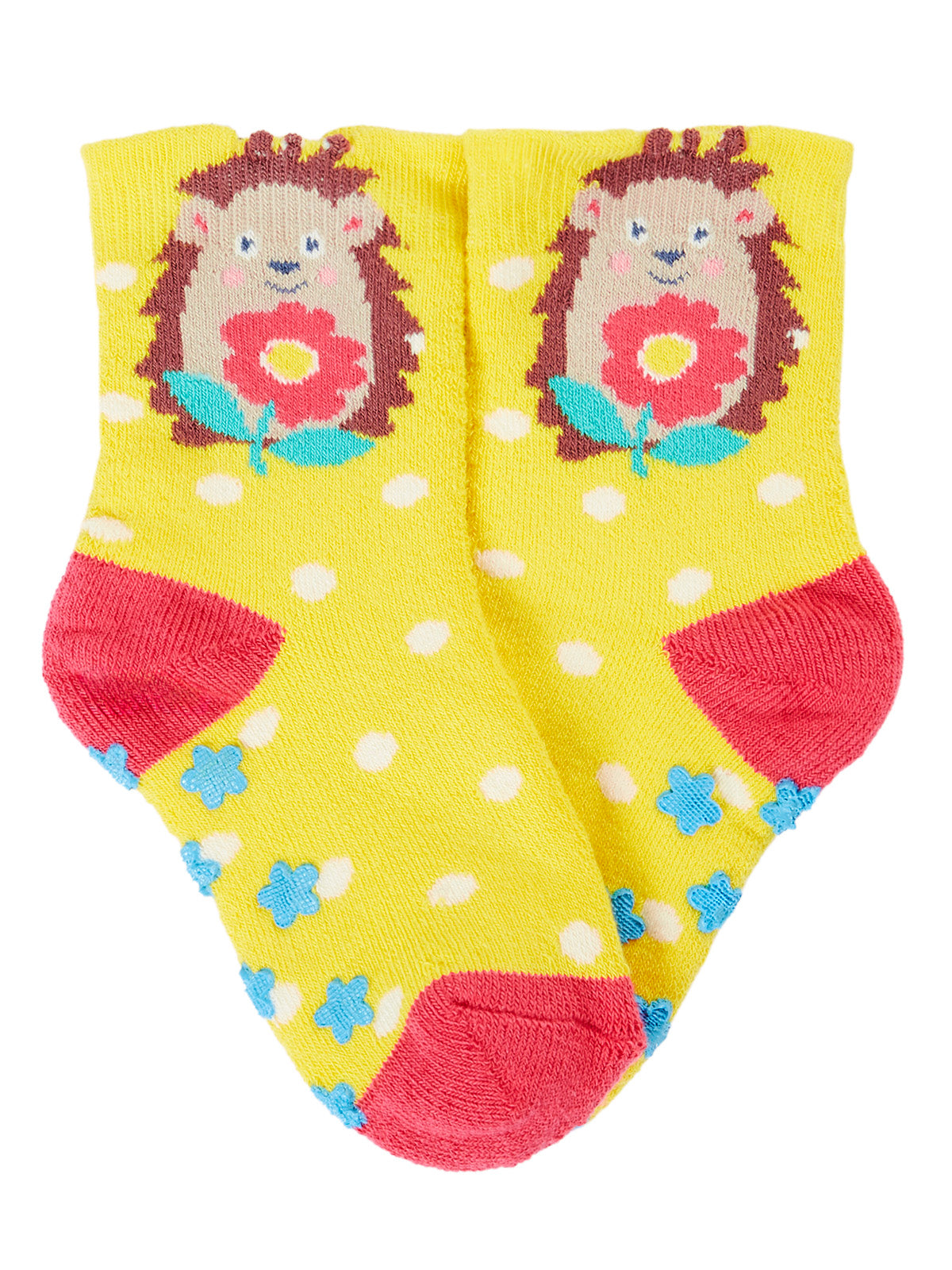 Grippy Socks Hedgehog 2 Pack