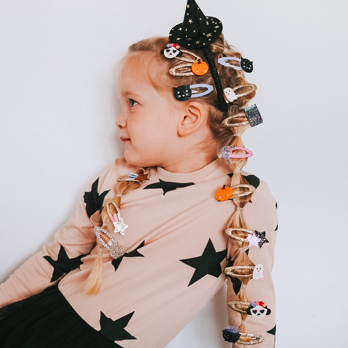 Sparkle Witches Hat Headband