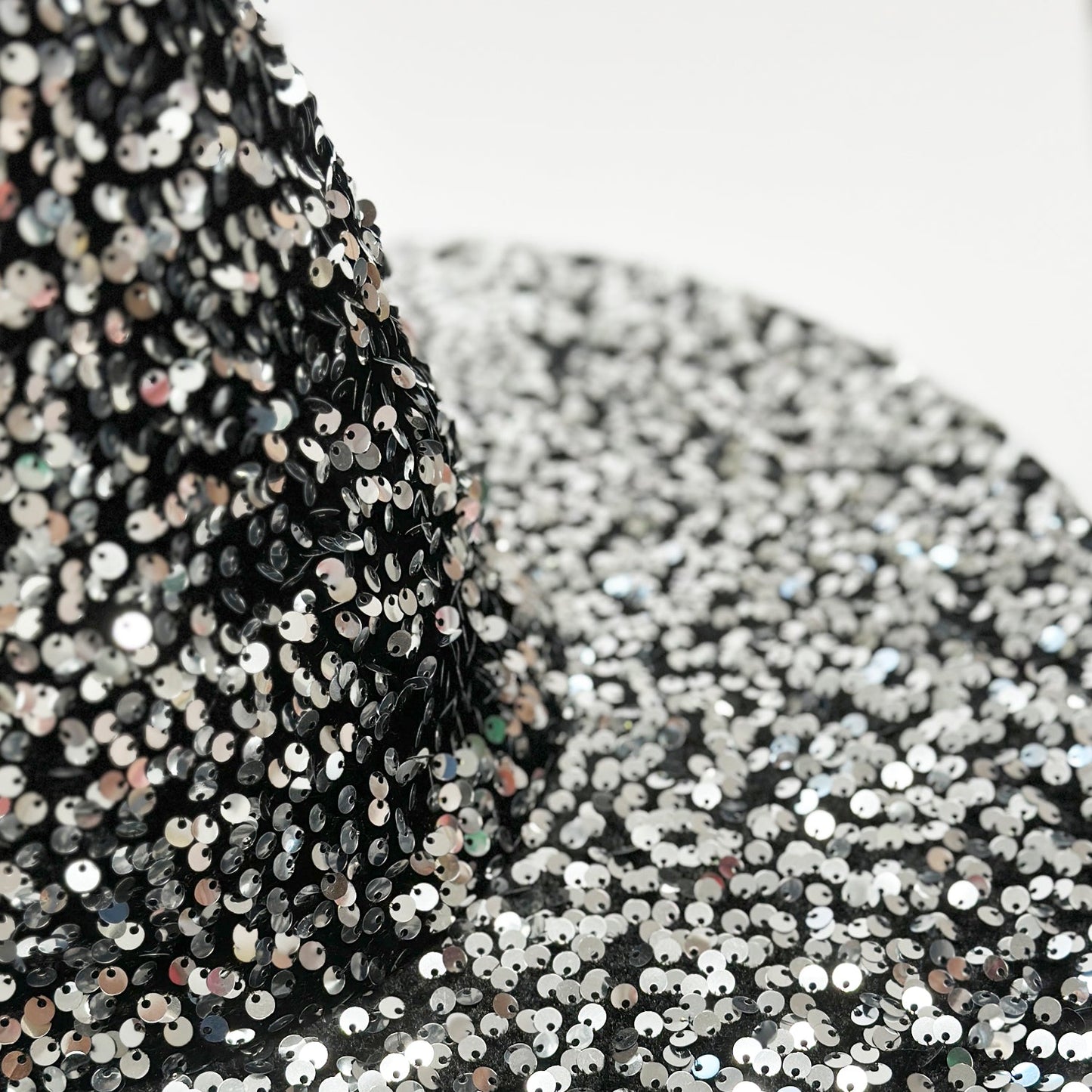Luxury Sequin Velvet Witches Hat