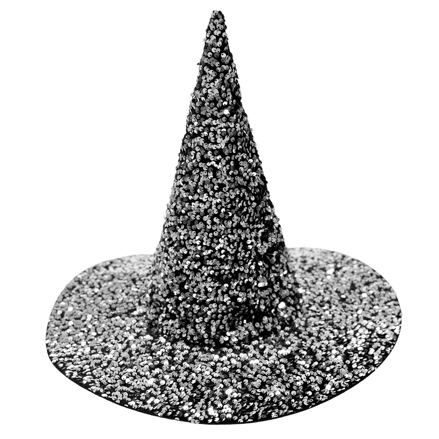 Luxury Sequin Velvet Witches Hat