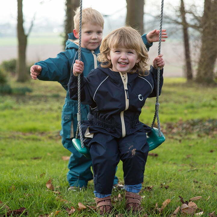 Hippychick Midnight Blue All-In-One Fleece lined Puddle Suit