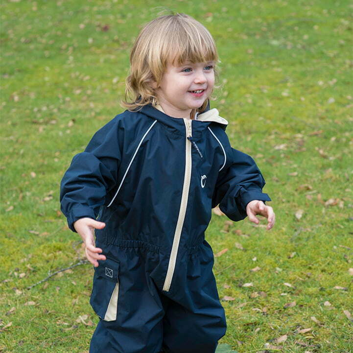 Hippychick Midnight Blue All-In-One Fleece lined Puddle Suit