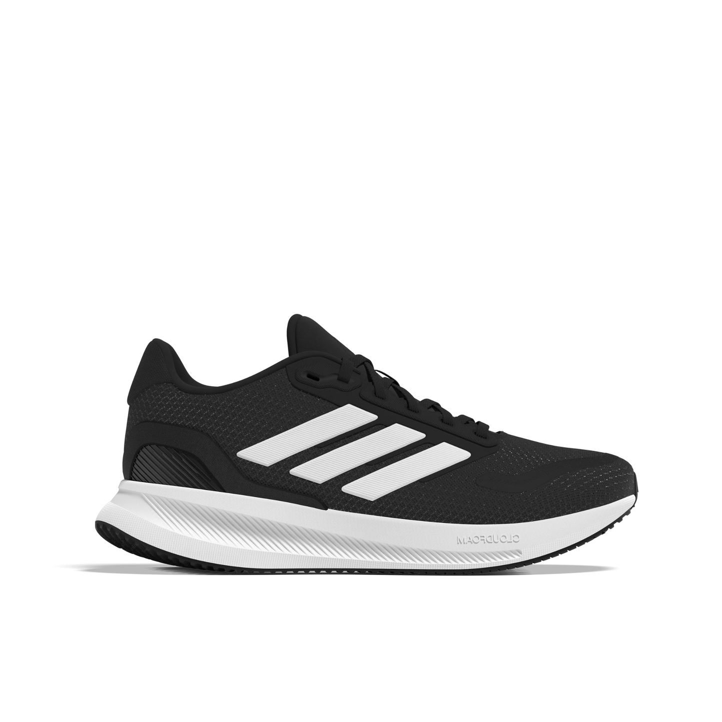 Runfalcon 5 J Black Lace Up Trainer