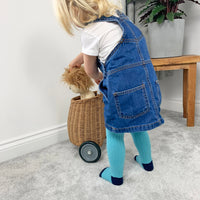 Aqua Baby And Toddler Non Slip Super Soft Ribbed Tights
