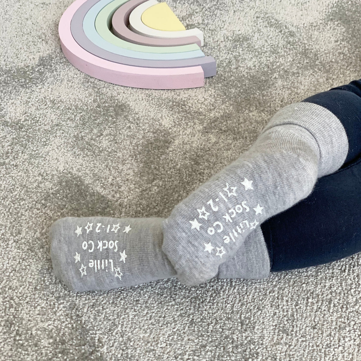 Grey Sky Original Non Slip Stay On Socks
