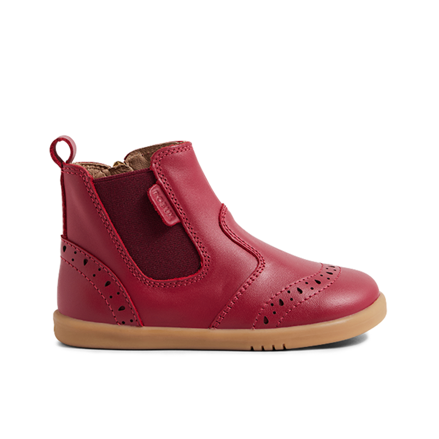 IW Billie Tibetan Red Leather Brogued Jodhpur Boot