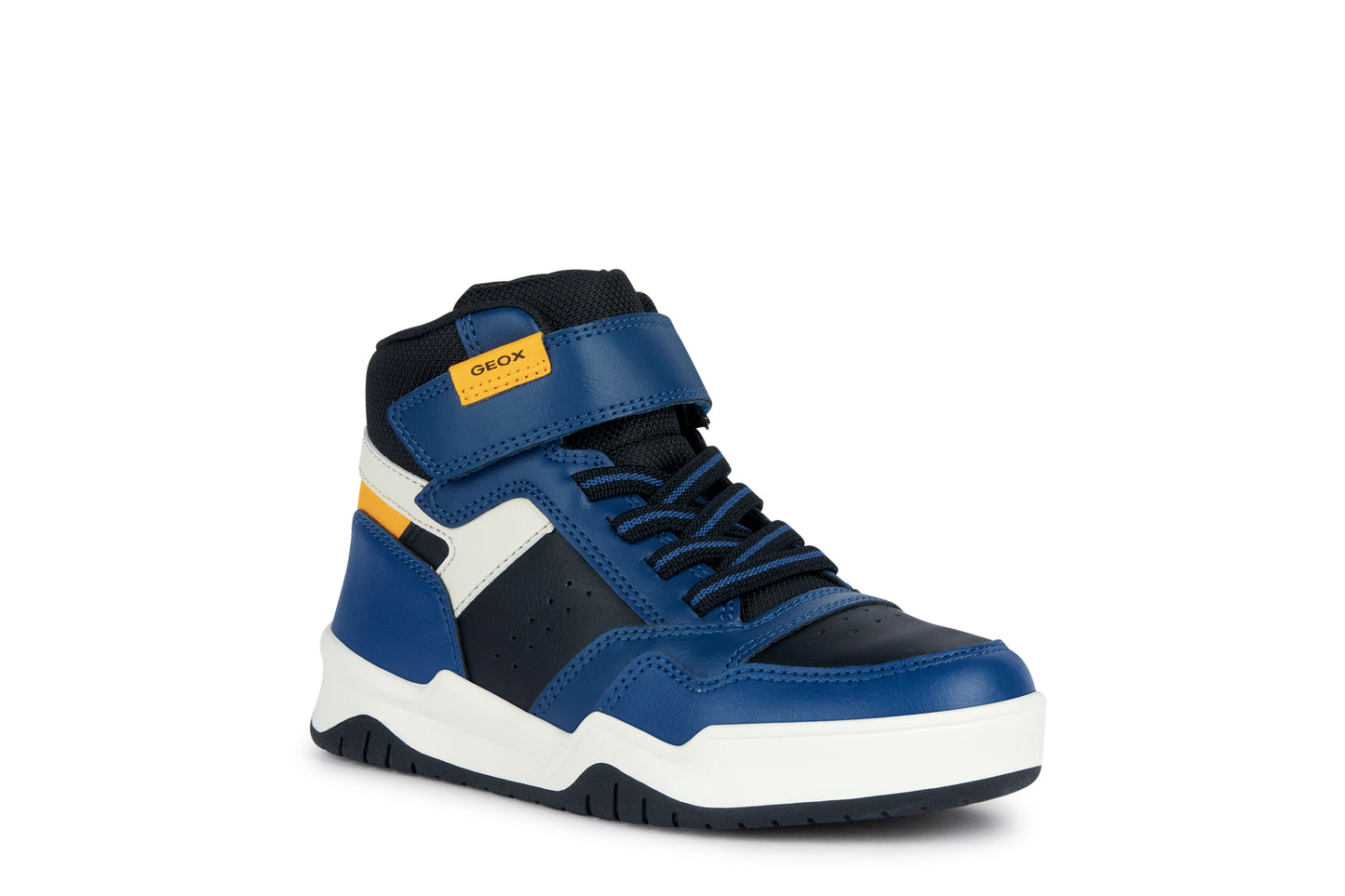 Perth Blue/Yellow Boy's High Top